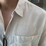 Logane Premium Ice Linen Overshirt