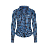 Rosy Stripe Pocket Shirt 232719392