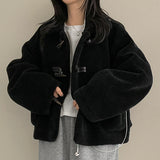 Aryang ウールビッグカラーショートコート