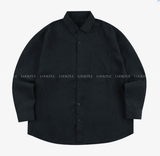 スクエアポケットオーバーフィットコーデュロイシャツ
