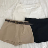 ベーシック ミニスカートパンツ