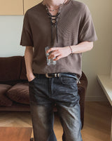 シュア アイレット ワッフル ショートスリーブ Tシャツ