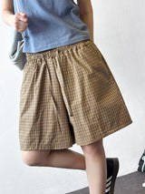 Stro Check Pocket Bermuda Shorts 3color
