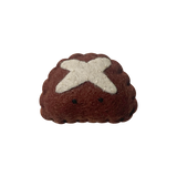 [MADE] half-moon friends Shiitake Mushroom Key ring