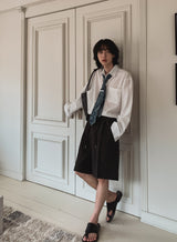Nation seersucker overfit shirt