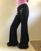 Ropyu Folded Bootcut Training Pants