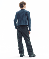 SLIDERLESS ZIP CARDIGAN