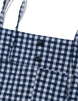 Aライン レース ドレスS(NAVY)