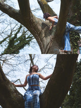 MUSE TUBE TOP (BLUE)