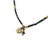 starlight pendant jade stone necklace