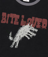 BITE LOVER クロップリンガーTシャツ