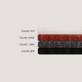 Veloa ribbed henley neck knit (4color)
