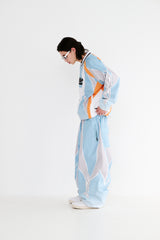 FUTURE SPORTY SUPER WIDE JOGGER PANTS SKY