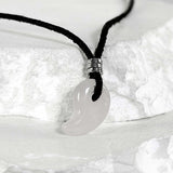 ss-polar material necklace_M_leather