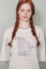 シッピーココTシャツ [Light purple]