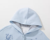 Lucy Star Patch Hood Zip-Up