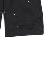 Double Knee Chino 8-Bermuda Pants - Black