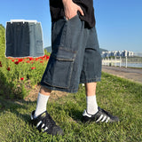 Cyven Cargo Bermuda Denim Pants