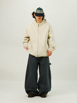 EE Stone Vintage Work Hoody Zip-up