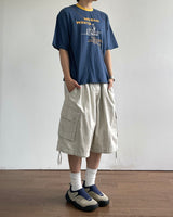 ウェーブプリントTシャツ