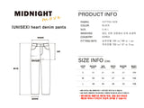 【数量限定】ハートデニムパンツ