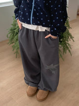 25FW★ [BAONHAUS] トレーニングプリントトレーニングワイドパンツ