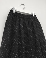 Wool Dot Balloon Skirt (2Colors)