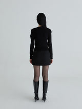 Sailor strap knit (Black)