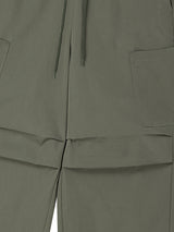 WIDE CARGO PANTS KHAKI