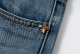 ICE BLUE HOT-FIX RHINESTONE CRINKLE WHISKER BOOTCUT JEANS