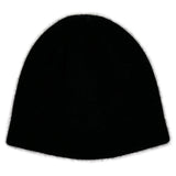 Drop Bead Angora Short Beanie [Black]