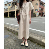 Nelu Stitch Long Dress