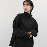 stand collar shirt