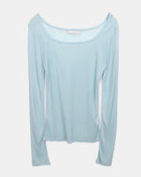 Nev Square-Neck Long Sleeve T-Shirt (9 Colors)