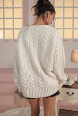 Baby boo cardigan - ivory  