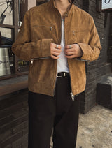 Jeep Biker Suede Jacket