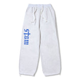 STGM Logo Super Wide Jogger Pants Black / White Melange