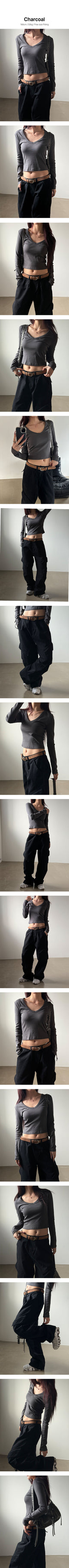 [4계절] V neck long sleeves(4color)