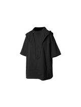 RELABEL Time Element (Static) Detachable Hood Shape Switching Structure Skin Friendly Short Sleeved T-shirt