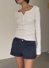 BELLA WAFFLE TEE