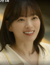 ペブル925シルバースタッドピアスE043-05G (Worn by Chun Woo-hee)