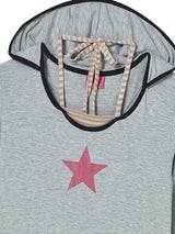 STRING TIED L/S GREY