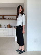 FRILL CAPRI PANTS (3C)