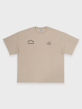 GHOST TEE - BEIGE