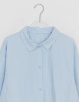 Coyal Cotton Shirt Long One Piece