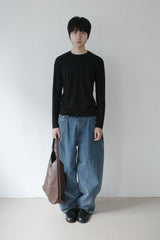 diagonal long sleeve