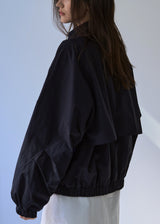 HIGH NECK OVERSIZE WINDBREAKER