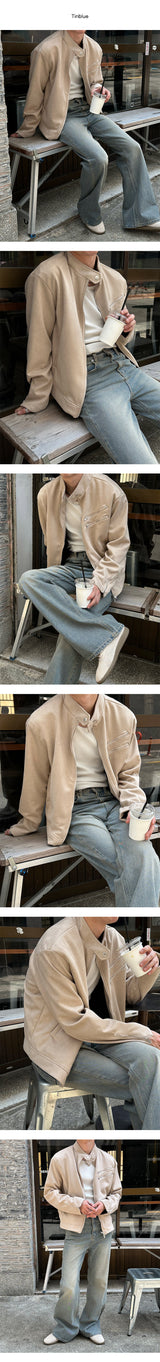 [F/W] Brush washing flare denim pants (2color)