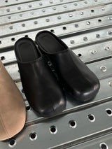 ASCLO Leather & Suede Slippers (2color)
