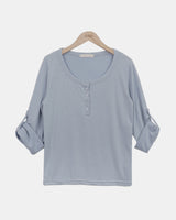 Hoot Roll-Up Long-Sleeve T-Shirt
